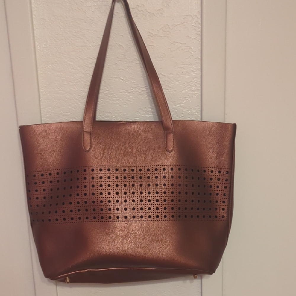 Elegant Brown Tote Bag